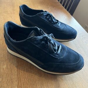 Massimo Dutti Dark Suede Sneakers